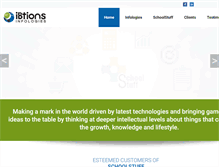 Tablet Screenshot of ibtions.com